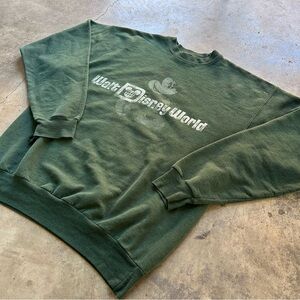 Disney Green Men's Crewneck Sweater